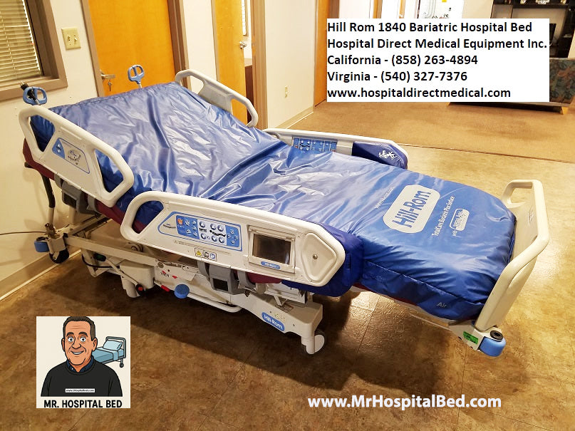 Hill Rom P1840 TotalCare Bariatric Bed