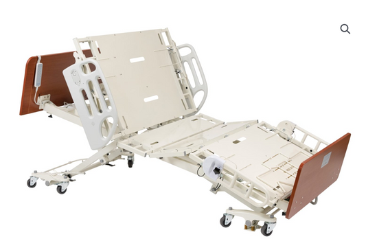 CostCare B357 Bariatric Width Convertible LTC Low Bed