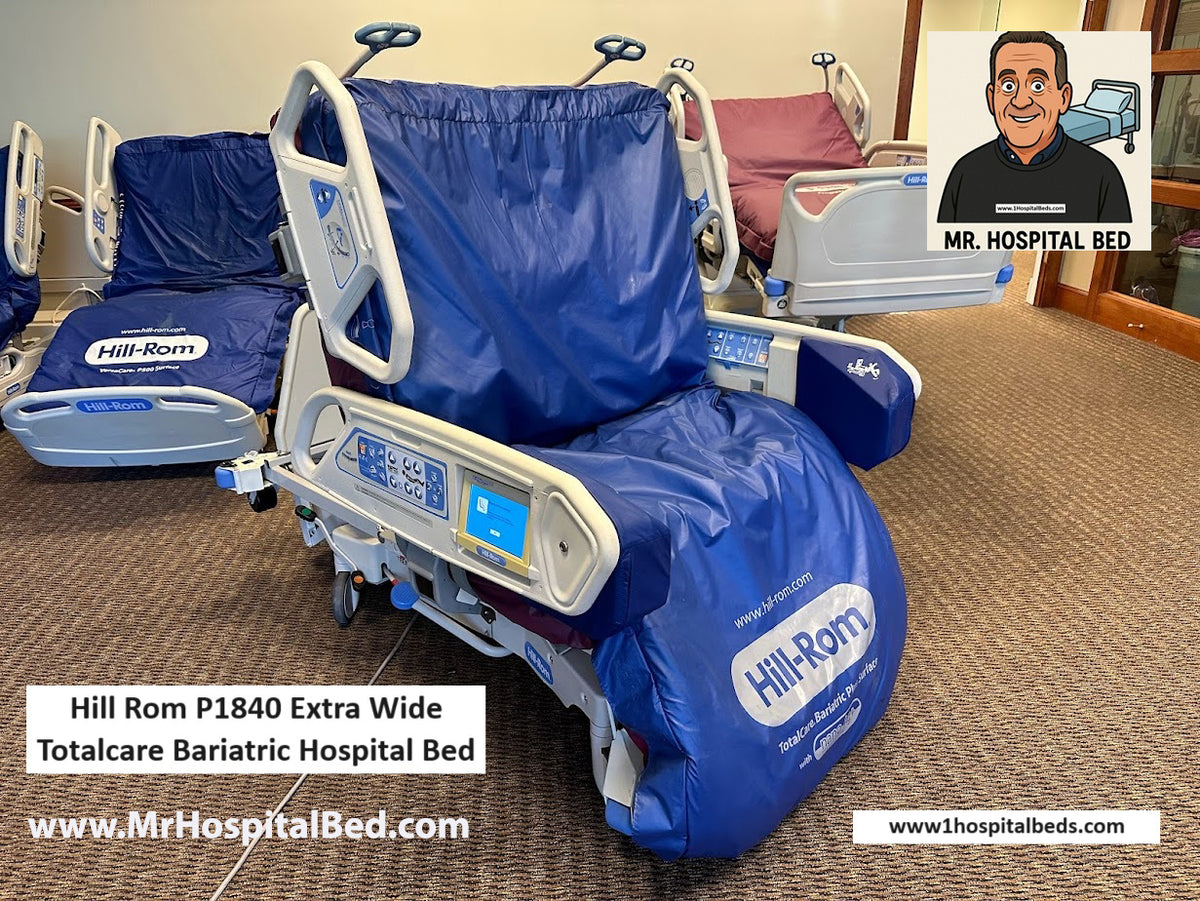 Hill Rom P1840 TotalCare Bariatric Bed