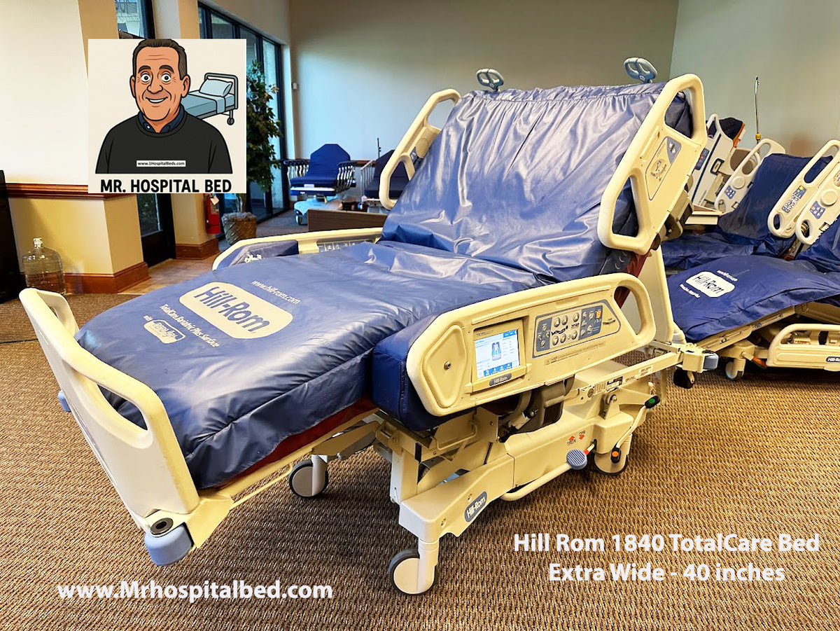 Hill Rom P1840 TotalCare Bariatric Bed