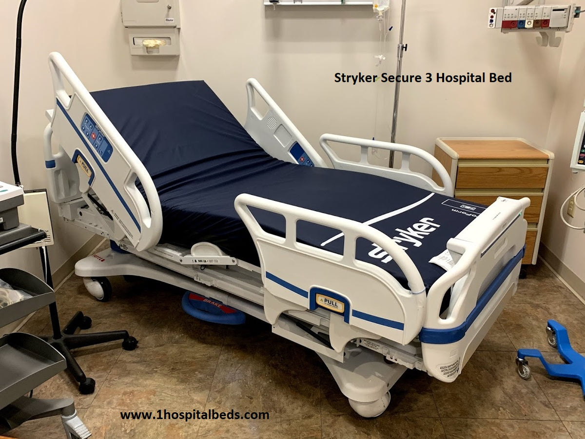 Stryker Secure 3 Model 3005 Hospital Bed